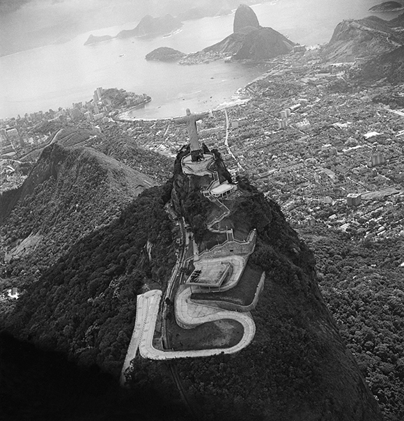 Vista aérea do Rio de Janeiro, s/d | José Medeiros / Acervo IMS