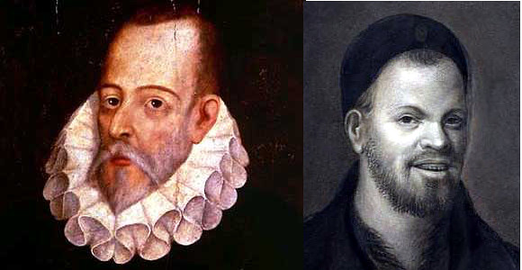 Miguel de Cervantes e François Rabelais