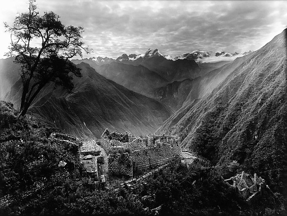 Vista parcial de Wiñay Wayna, Macchu Picchu (1941)