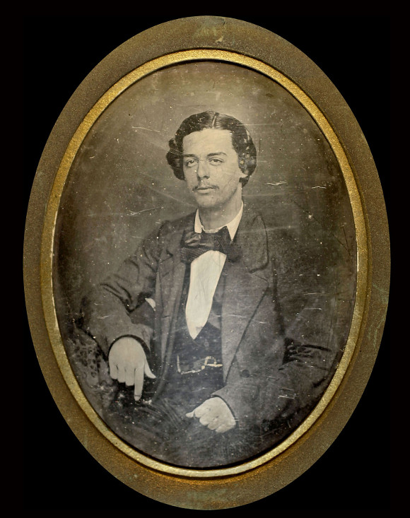Retrato | Daguerreótipo, c. 1850 | Fotógrafo anônimo (S. L.) | Coleção Waldyr da Fontoura Cordovil Pires/Acervo IMS