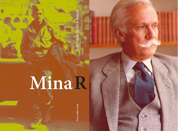 "Mina R" e o autor, Roberto de Mello e Souza